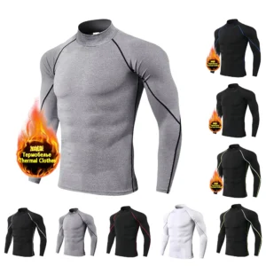Winter Men's Compression Shirt
