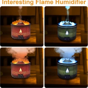 Volcano Ultrasonic Aromatherapy Diffuser w/ LED Lights