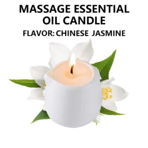 Fruity-Scented Natural Massage Oil Candle