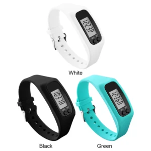 LED Pedometer Fitness Watch for Outdoor Sports