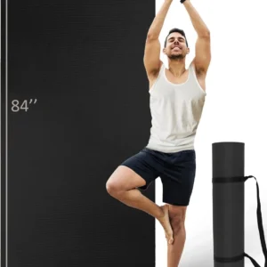 Extra Large Non-Slip Yoga Mat w/ Strap