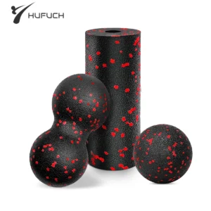 Hollow Yoga Roller Massage Peanut Ball Set